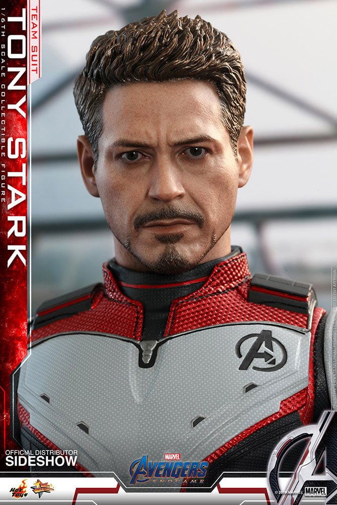 Tony Stark (Team Suit) 1/6 Scale Collectible Figure – Hot Toys Movie Masterpiece (Avengers: Endgame) - Image 9