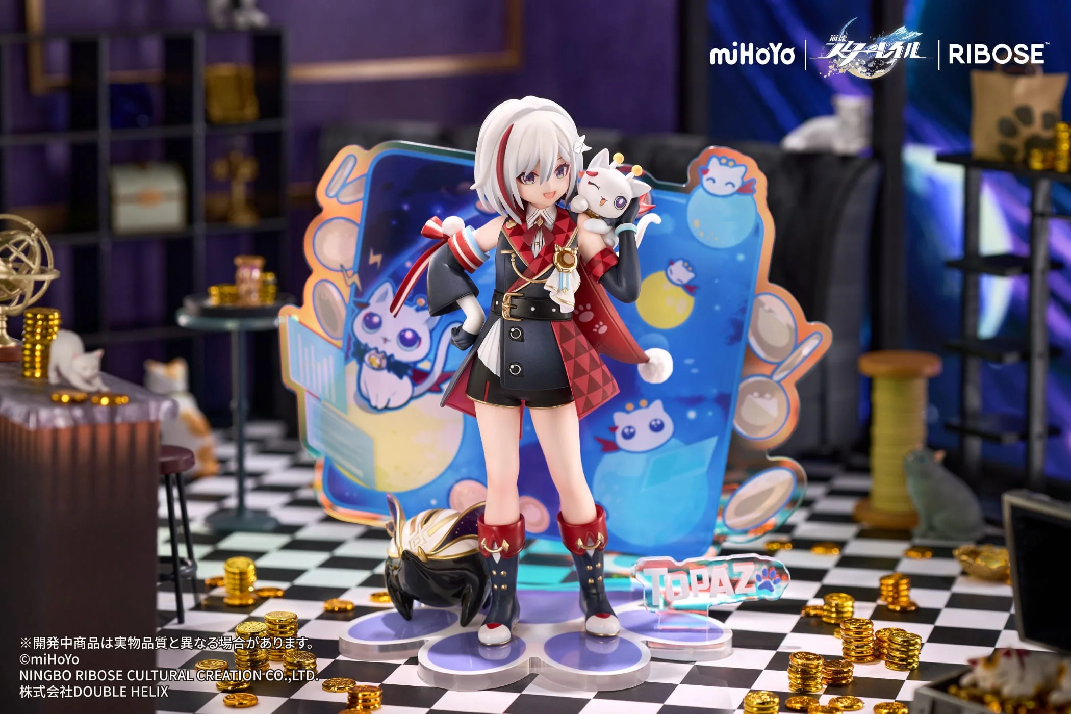 Topaz & Numby Ver. Honkai: Star Rail Rise Up Chibineko Series Ribose - Image 8