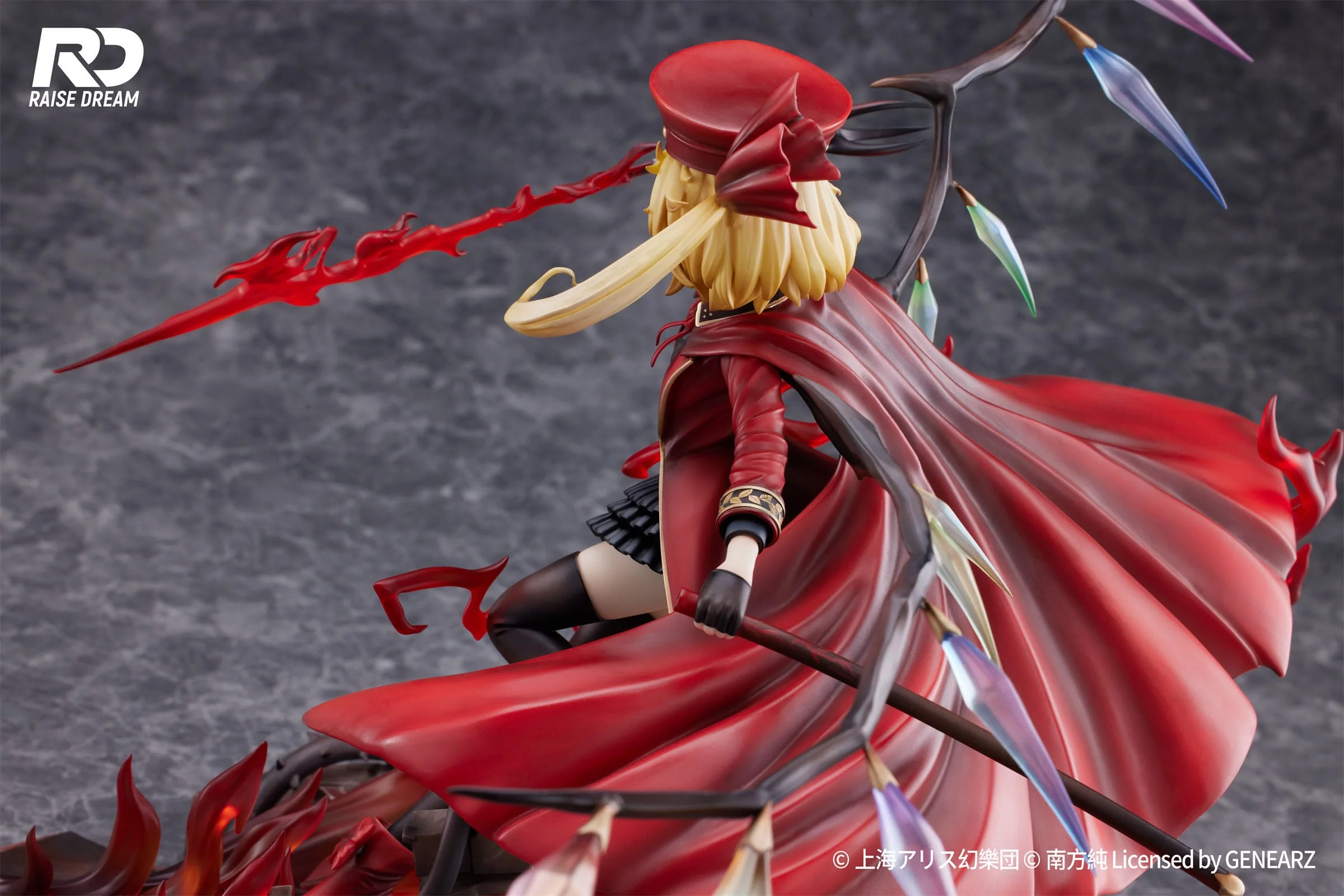 Touhou Project PVC Statue Flandre Scarlet Military Uniform Ver. - Beschädigte Verpackung - Image 2