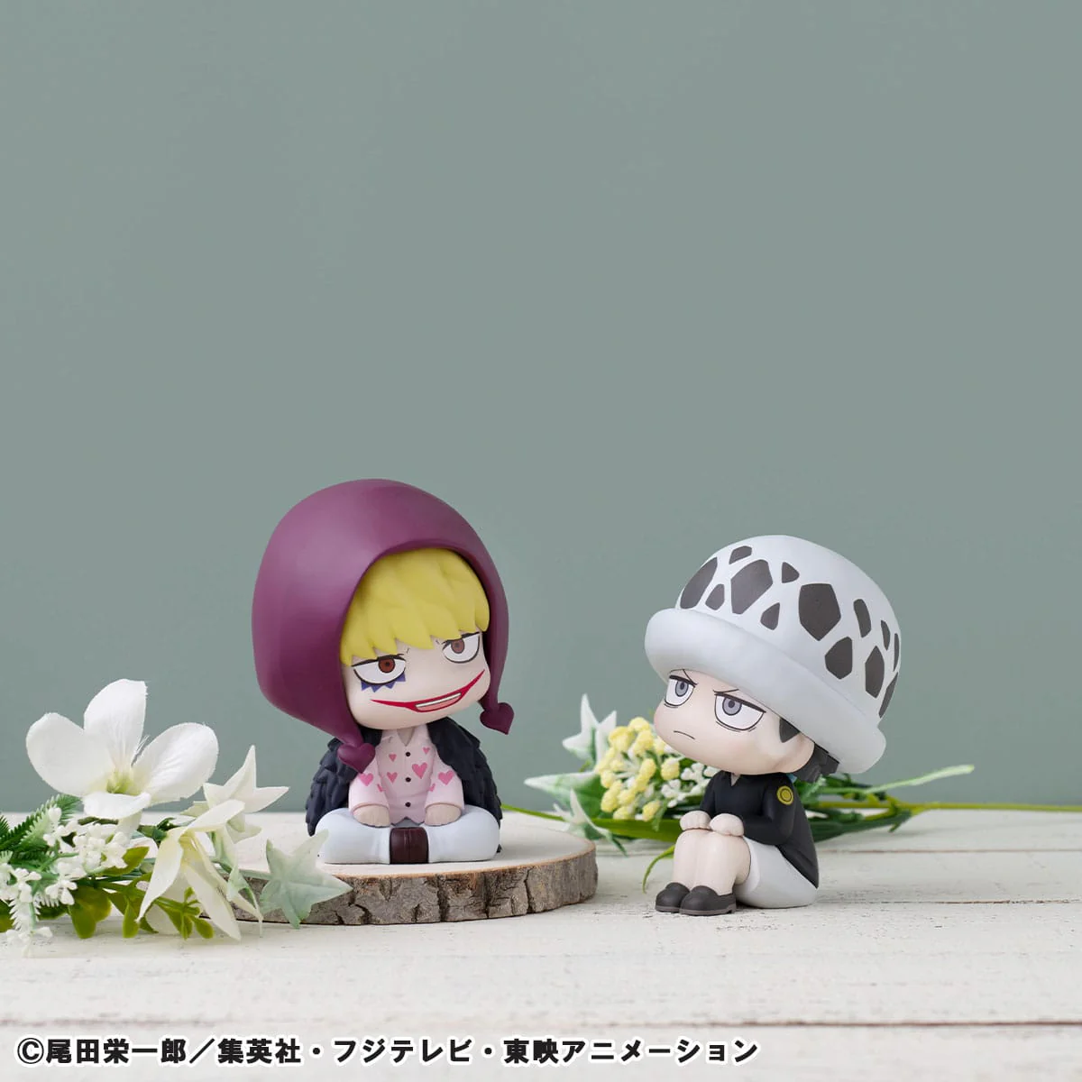 Trafalgar Law Childhood Ver. & Corazon (with gift) Look Up MegaHouse - Image 3
