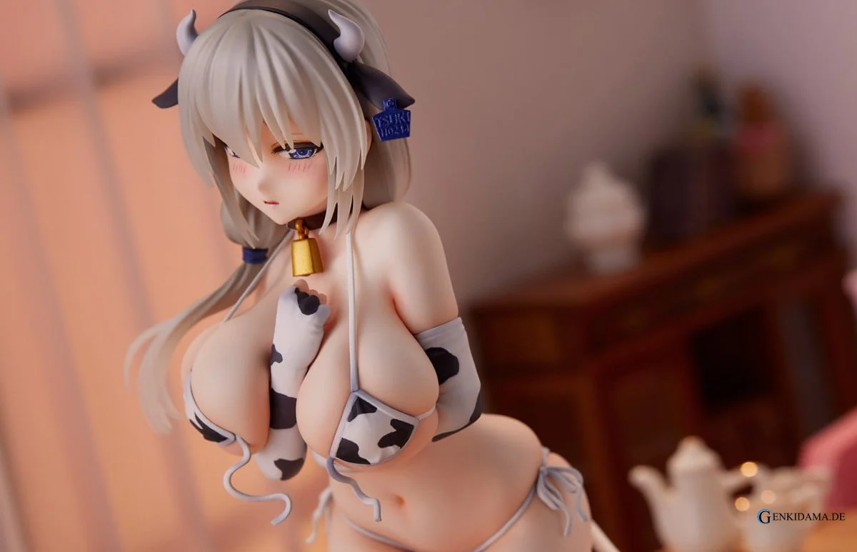 Tsuki Uzaki [Cow Pattern Bikini] (PVC Figure) - Image 10
