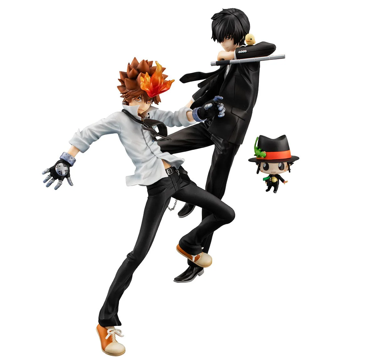 Tsunayoshi Sawada & Kyoya Hibari & Reborn Set MegaHouse