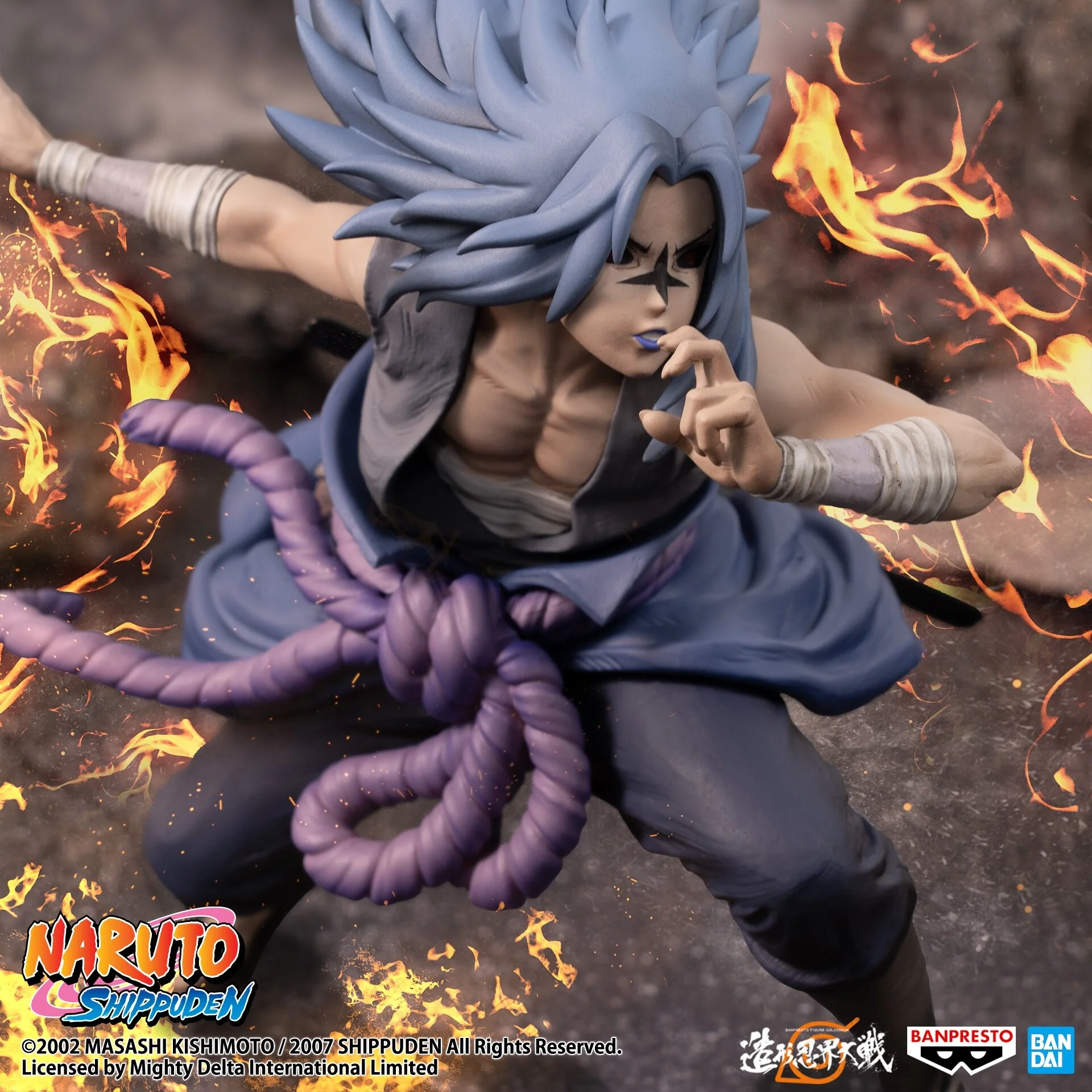 Uchiha Sasuke - Naruto Shippuuden - Banpresto - Bandai Spirtis - Image 2