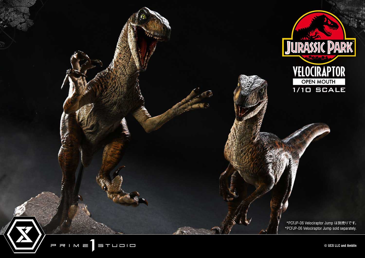 Velociraptor Open Mouth Prime 1 Studios - Image 15