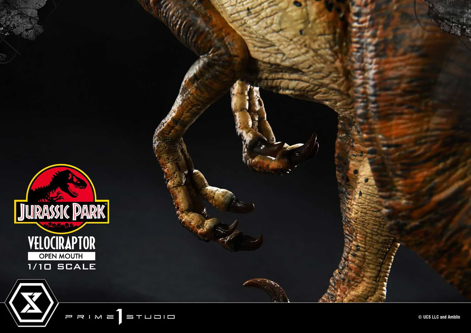 Velociraptor Open Mouth Prime 1 Studios - Image 23