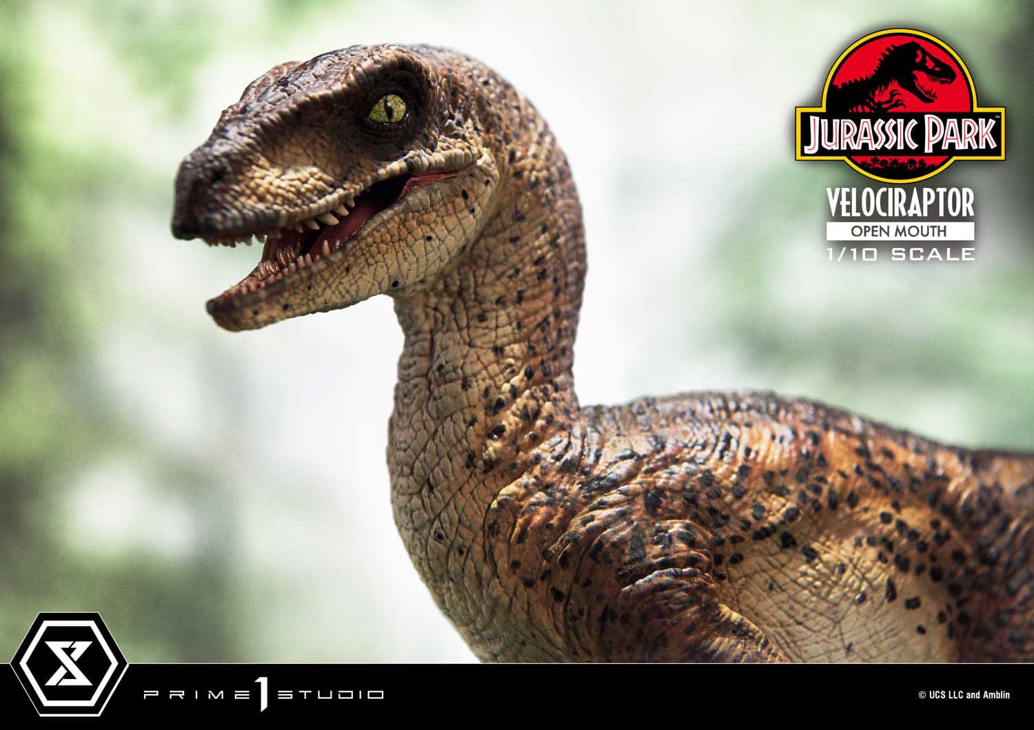 Velociraptor Open Mouth Prime 1 Studios - Image 3