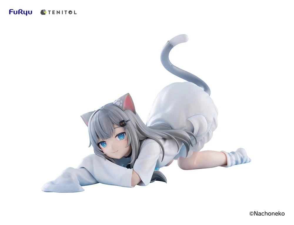 Virtual Youtuber Tenitol Big Noodle Stopper PVC Figur Nachoneko