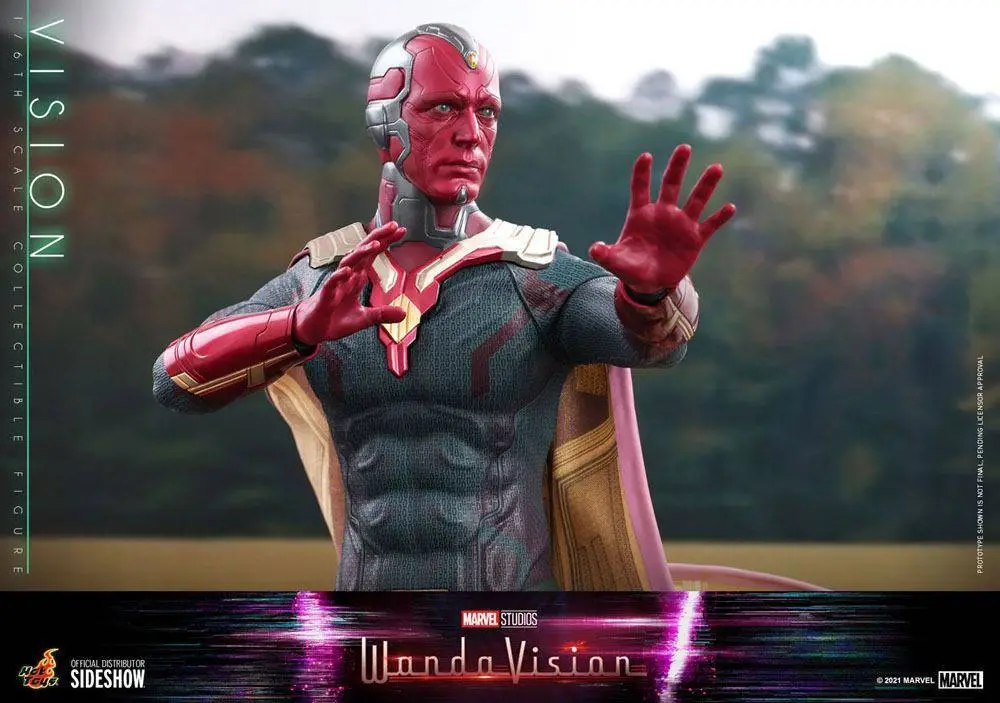 Vision 1/6 Scale Collectible Figure – Hot Toys TV Masterpiece (WandaVision) - Image 3