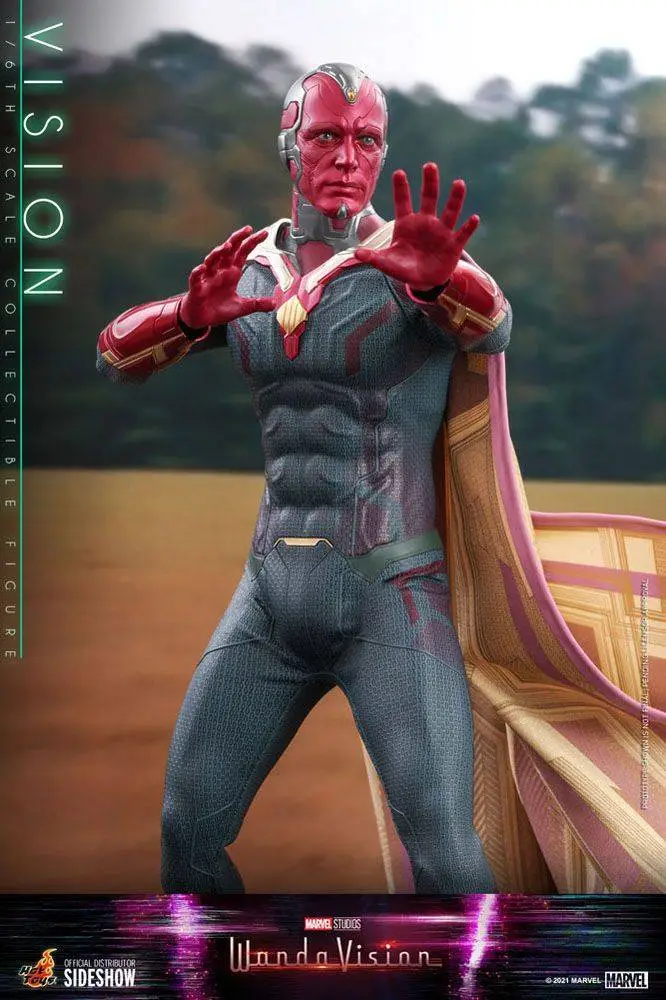 Vision 1/6 Scale Collectible Figure – Hot Toys TV Masterpiece (WandaVision) - Image 5