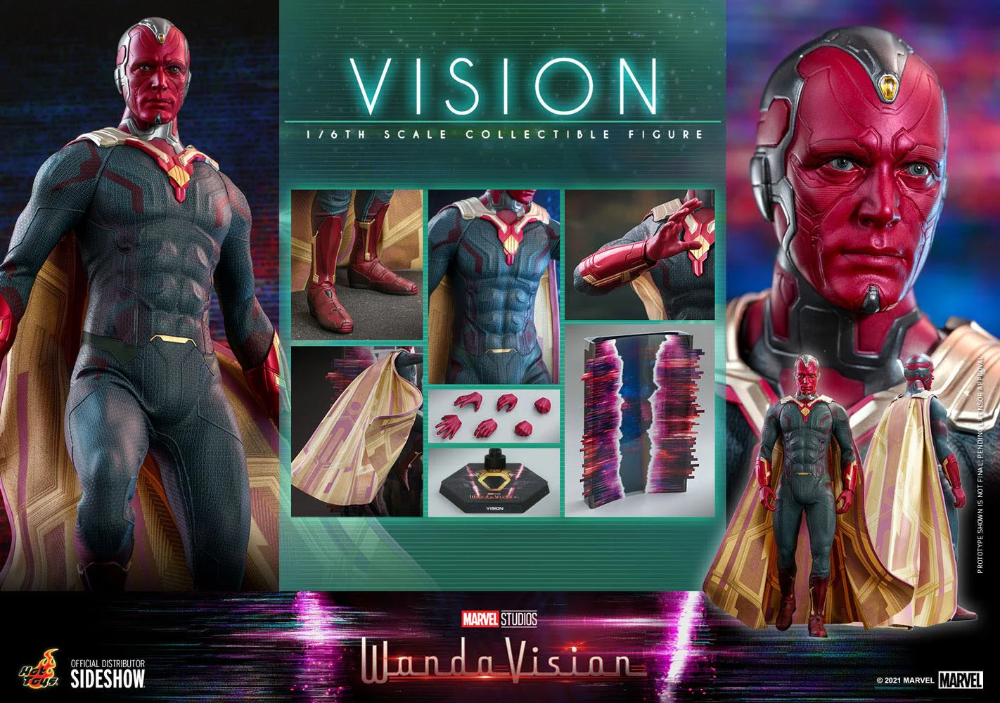 Vision WandaVision Hot Toys - Image 9