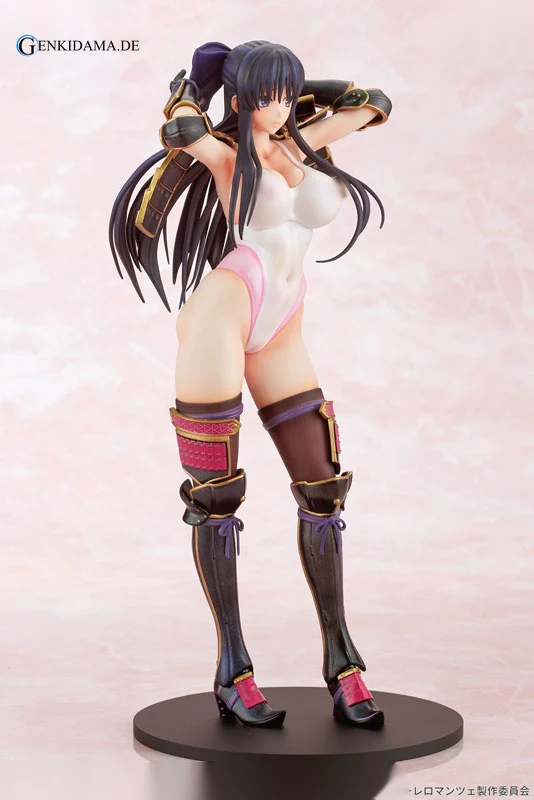 Walkure Romanze Akane Ryuzoji White School Swimsuit & Lingerie ver. - Image 4