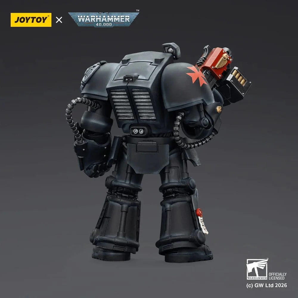Warhammer 40,000 Actionfigur Black Templars Terminator 2 with Power Fist and Storm Bolter 14 cm - Image 4