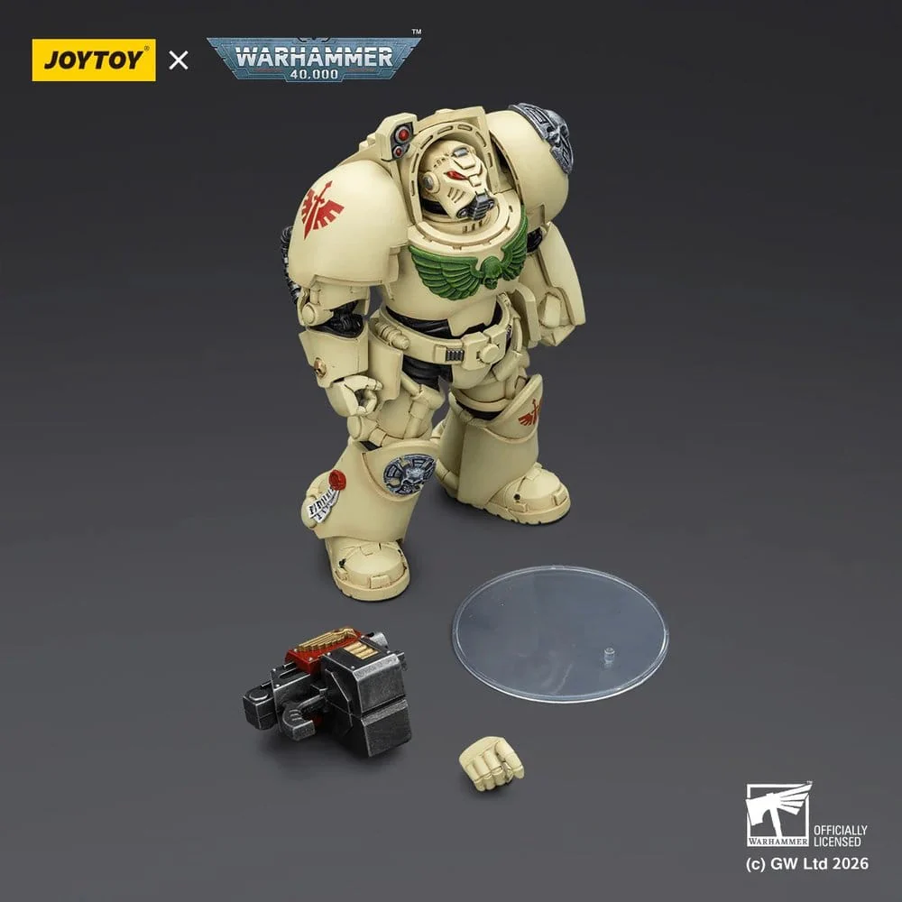 Warhammer 40,000 Actionfigur Dark Angels Deathwing Terminator 2 with Power Fist and Storm Bolter 14 cm - Image 4
