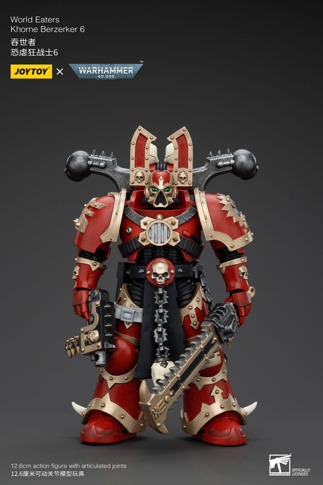 Warhammer 40k Actionfigur World Eaters Khorne Berzerker 6