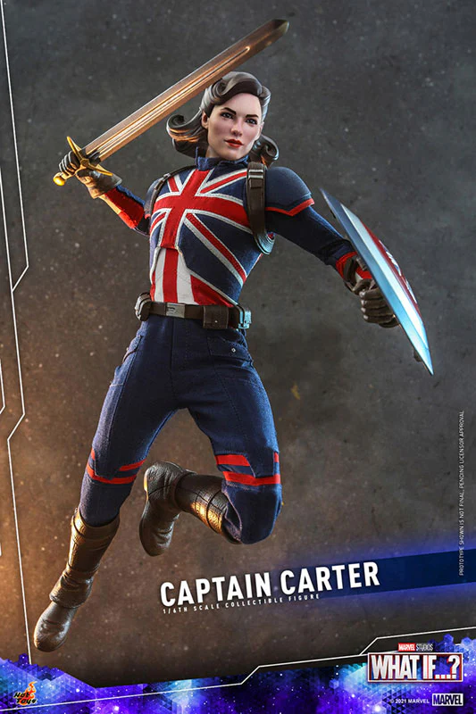 What If...? Animated Series Masterpiece Actionfigur 1/6 Captain Carter