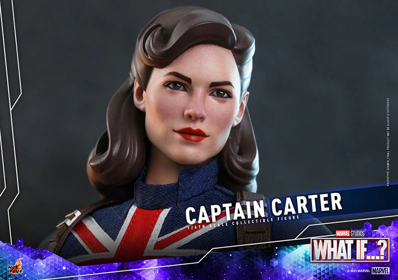 What If...? Animated Series Masterpiece Actionfigur 1/6 Captain Carter - Image 8