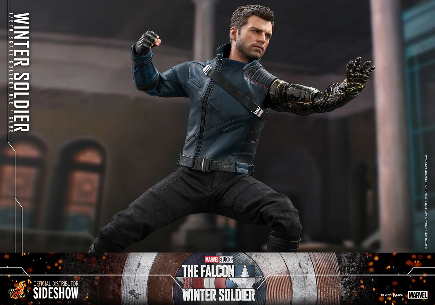 Winter Soldier 1/6 Scale Collectible Figure – Hot Toys TV Masterpiece (Falcon & Winter Soldier) - Image 13
