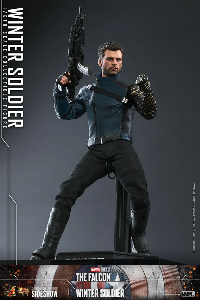 Winter Soldier 1/6 Scale Collectible Figure – Hot Toys TV Masterpiece (Falcon & Winter Soldier) - Image 3