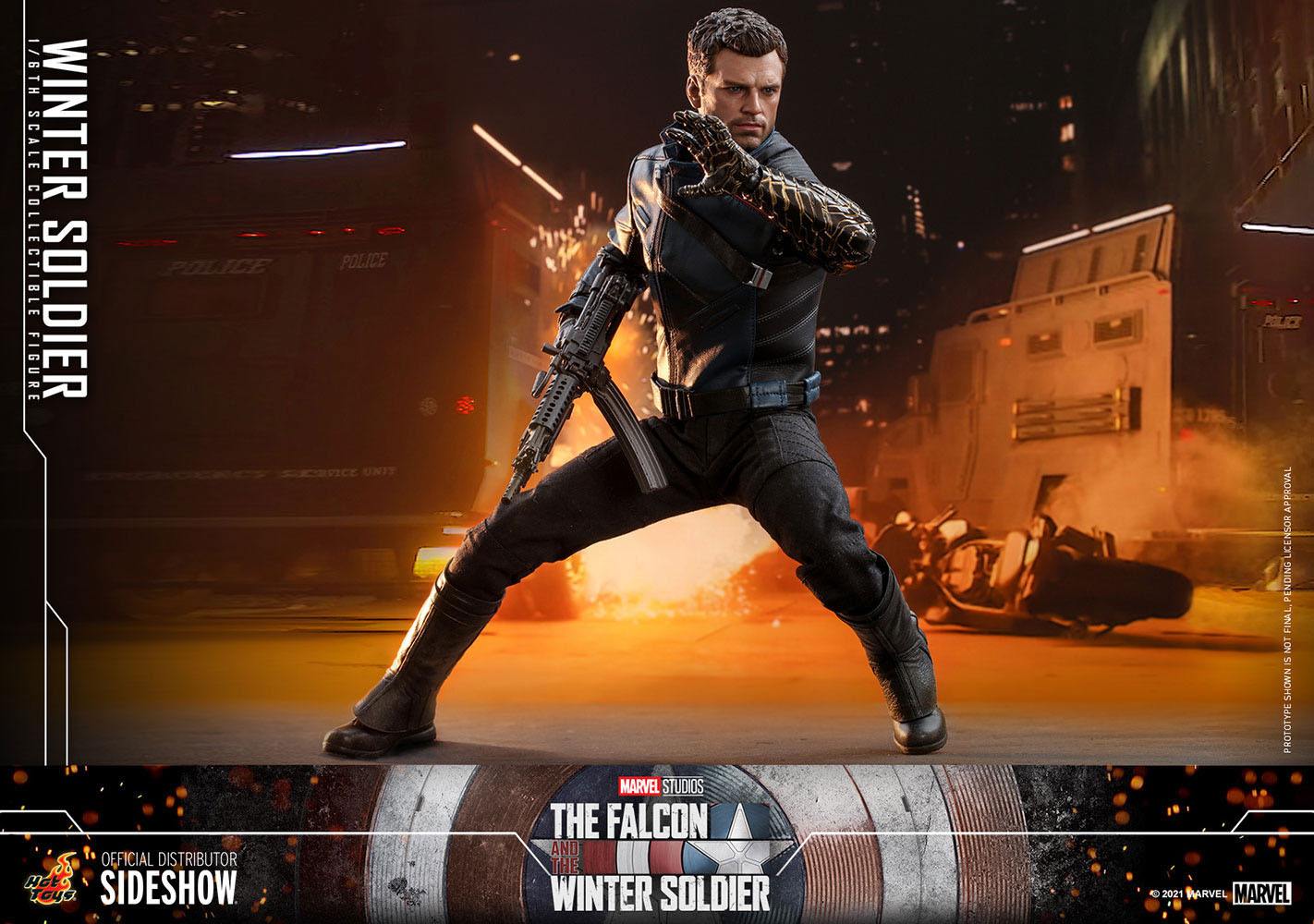 Winter Soldier The Falcon and The Winter Soldier Hot Toys - Image 12