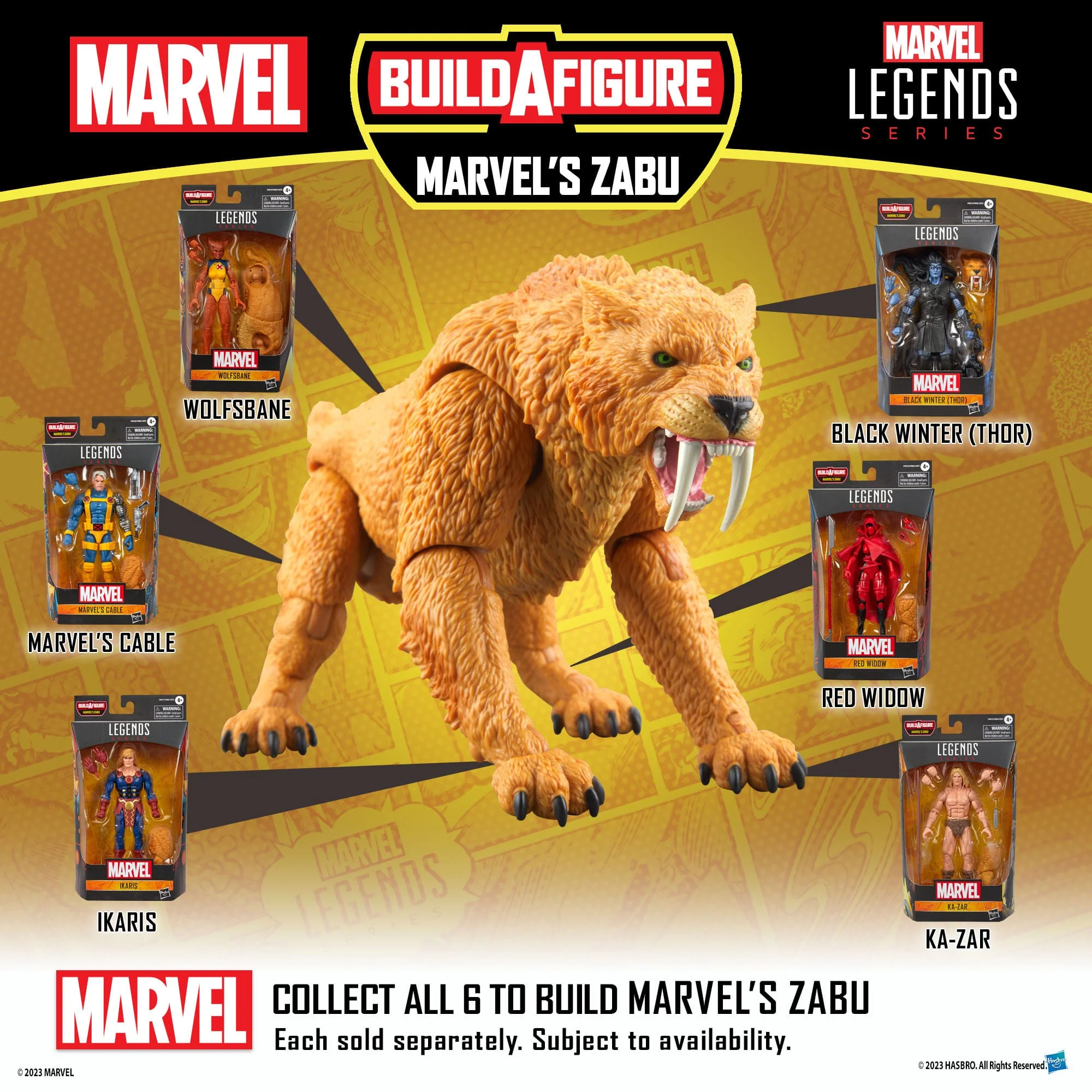 Wolfsbane (BAF: Marvel's Zabu) - Hasbro - Image 14