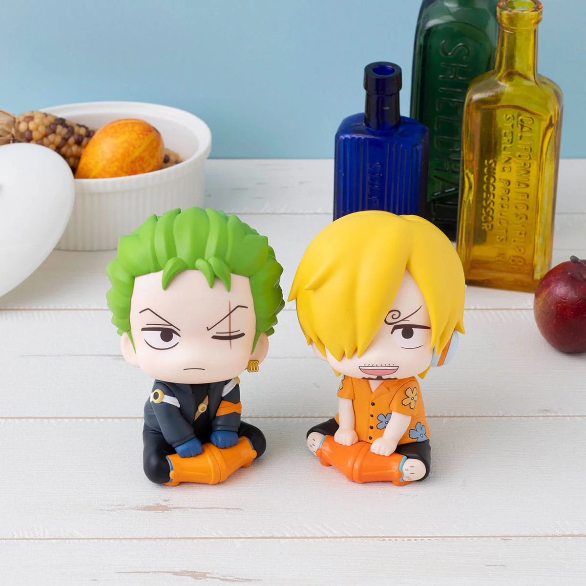 Zoro & Sanji Future Island Egghead Ver. Look Up MegaHouse